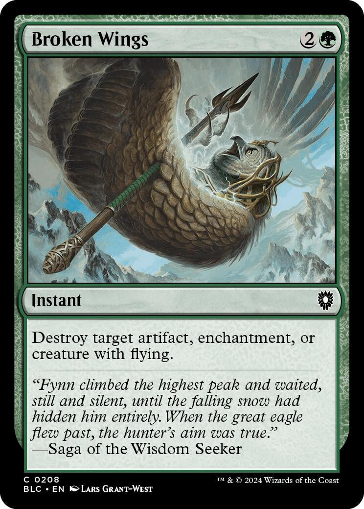 Image for Broken Wings (208) [Bloomburrow] - Magic: The Gathering