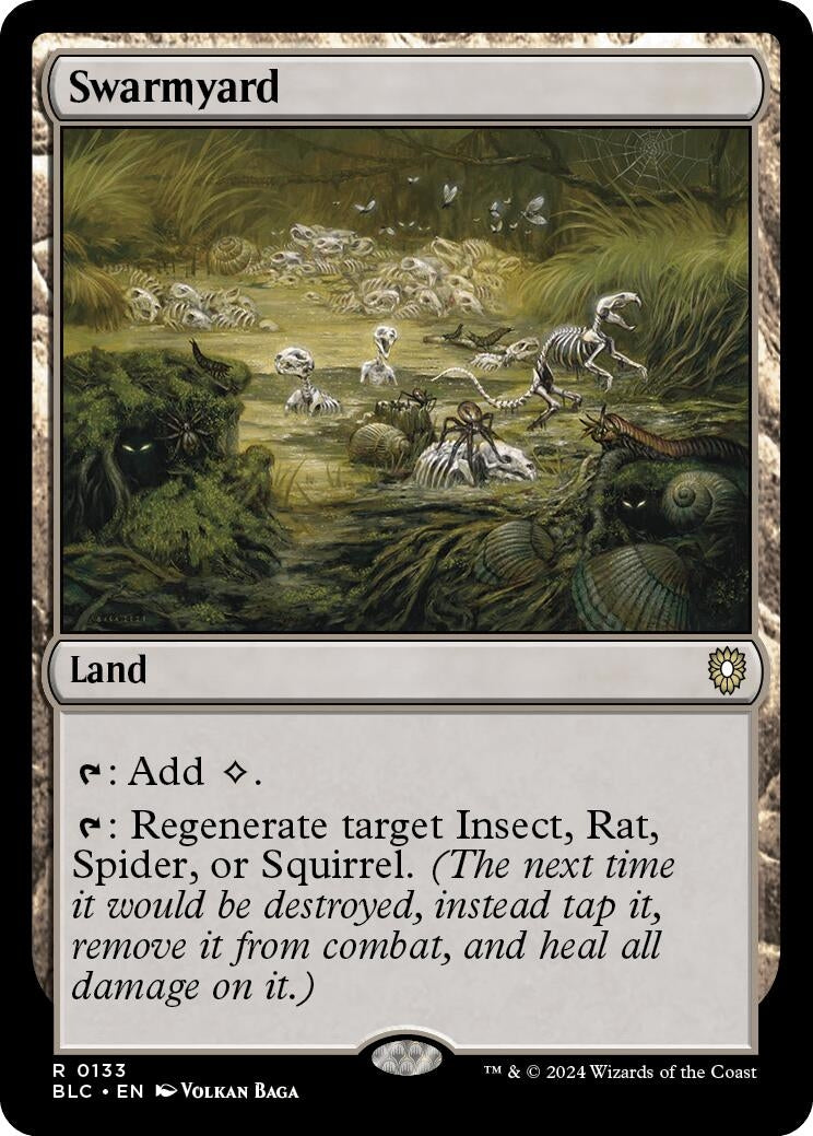 Image for Swarmyard (133) [Bloomburrow] - Magic: The Gathering