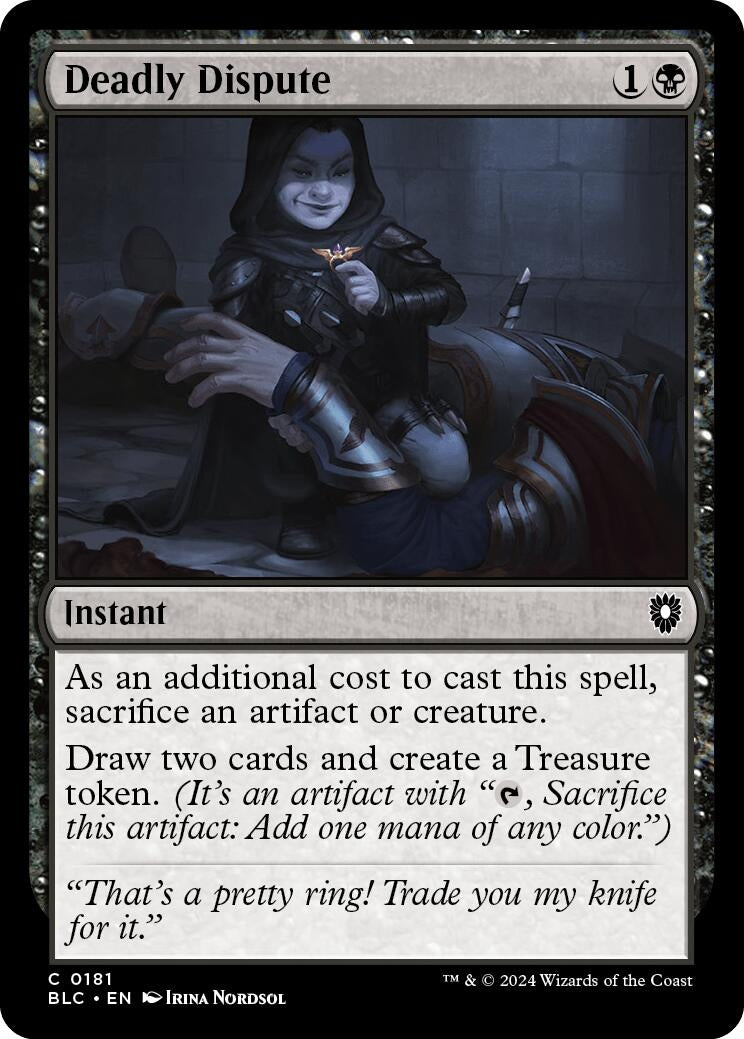 Image for Deadly Dispute (181) [Bloomburrow] - Magic: The Gathering