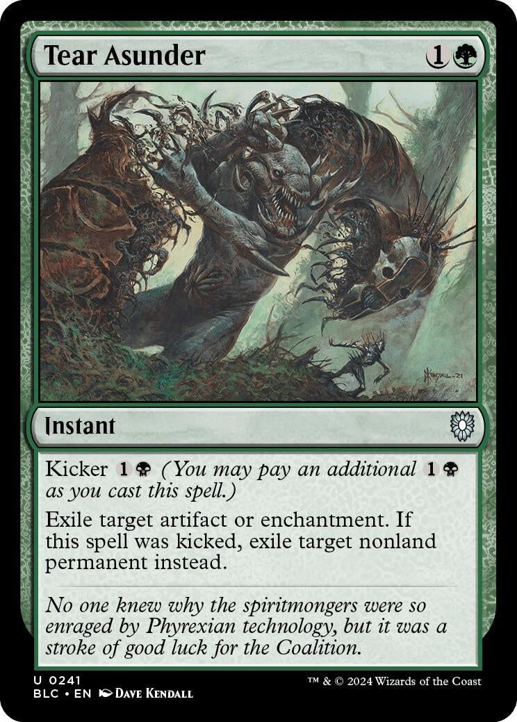Image for Tear Asunder (241) [Bloomburrow] - Magic: The Gathering