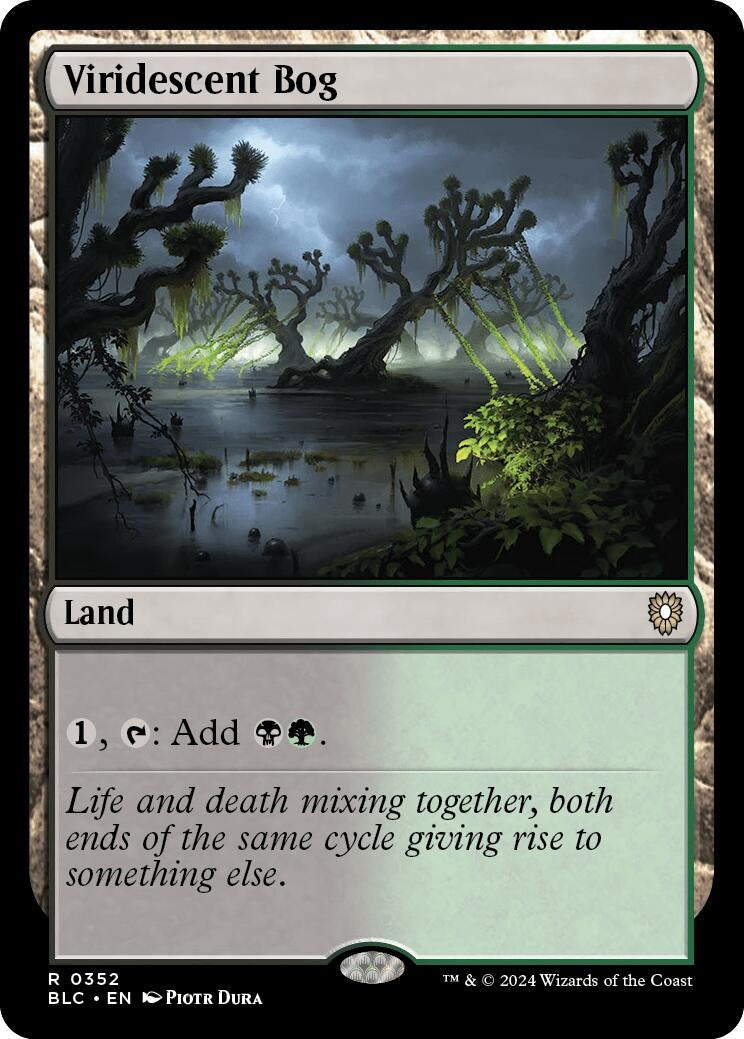 Image for Viridescent Bog (352) [Bloomburrow] - Magic: The Gathering