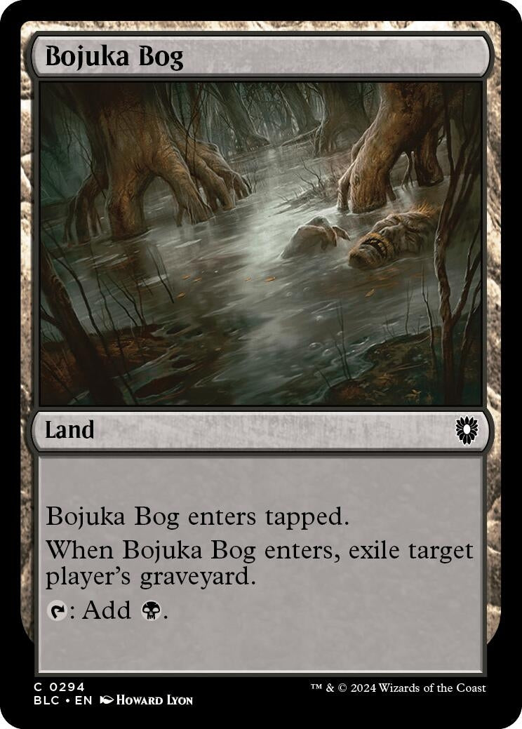 Image for Bojuka Bog (294) [Bloomburrow] - Magic: The Gathering