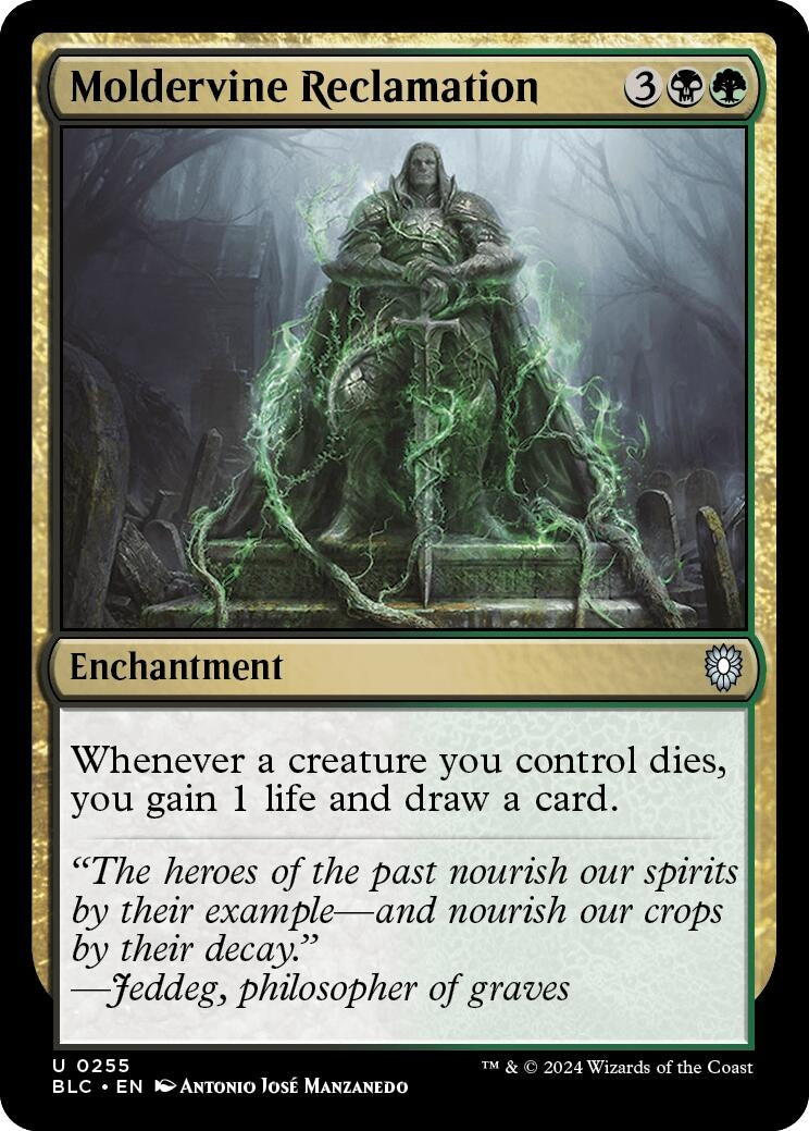 Image for Moldervine Reclamation (255) [Bloomburrow] - Magic: The Gathering