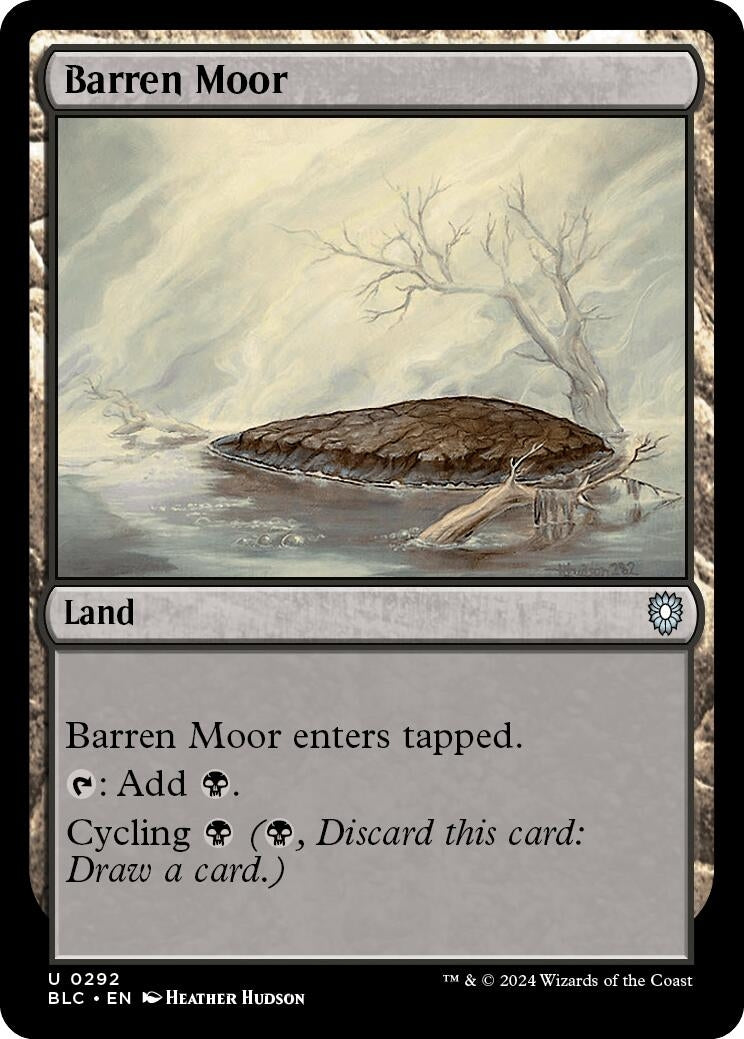 Image for Barren Moor (292) [Bloomburrow] - Magic: The Gathering
