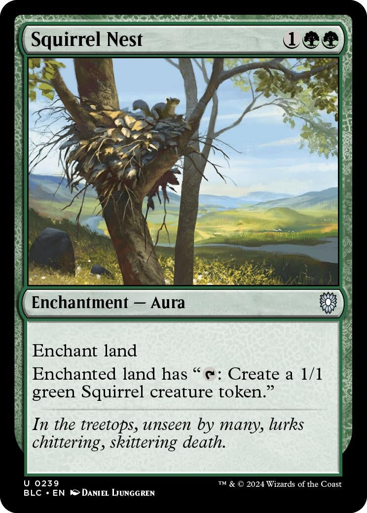 Image for Squirrel Nest (239) [Bloomburrow] - Magic: The Gathering