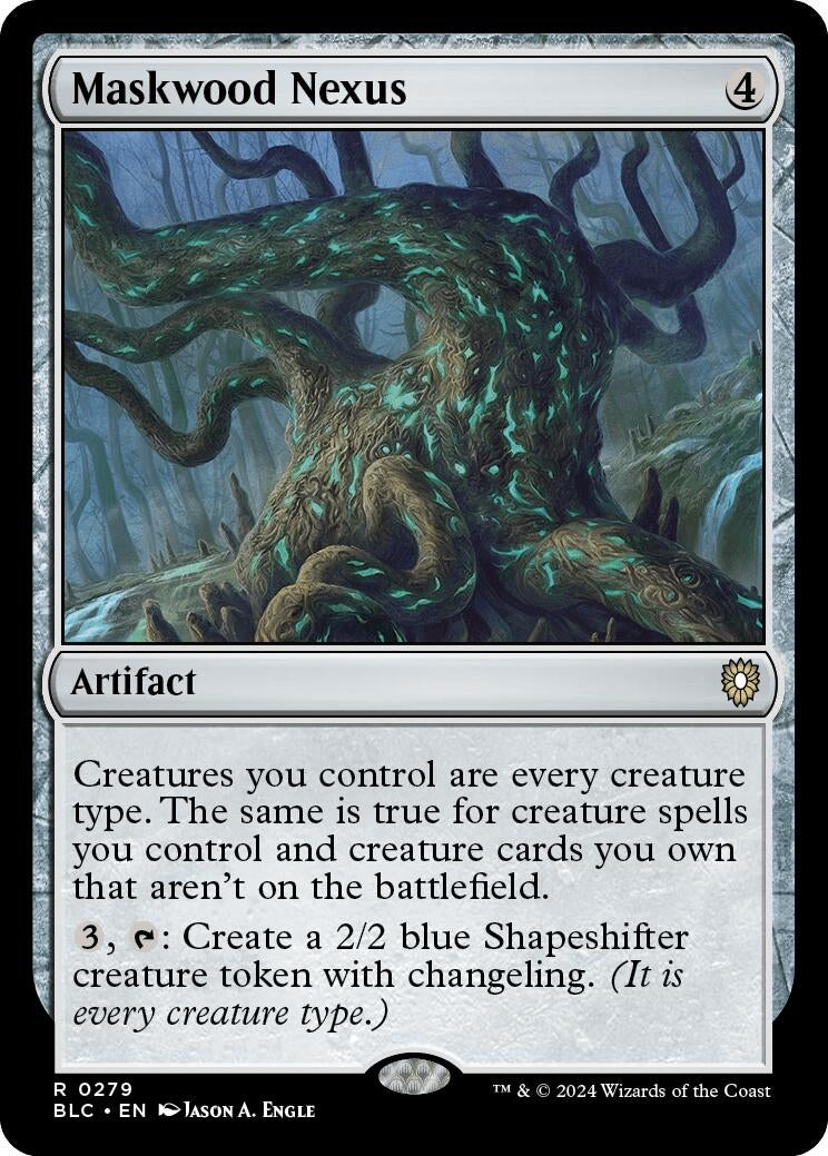 Image for Maskwood Nexus (279) [Bloomburrow] - Magic: The Gathering