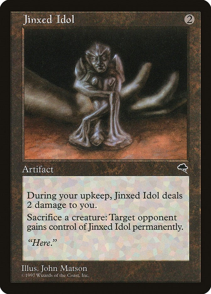 Image for Jinxed Idol (293) [Tempest] - Magic: The Gathering
