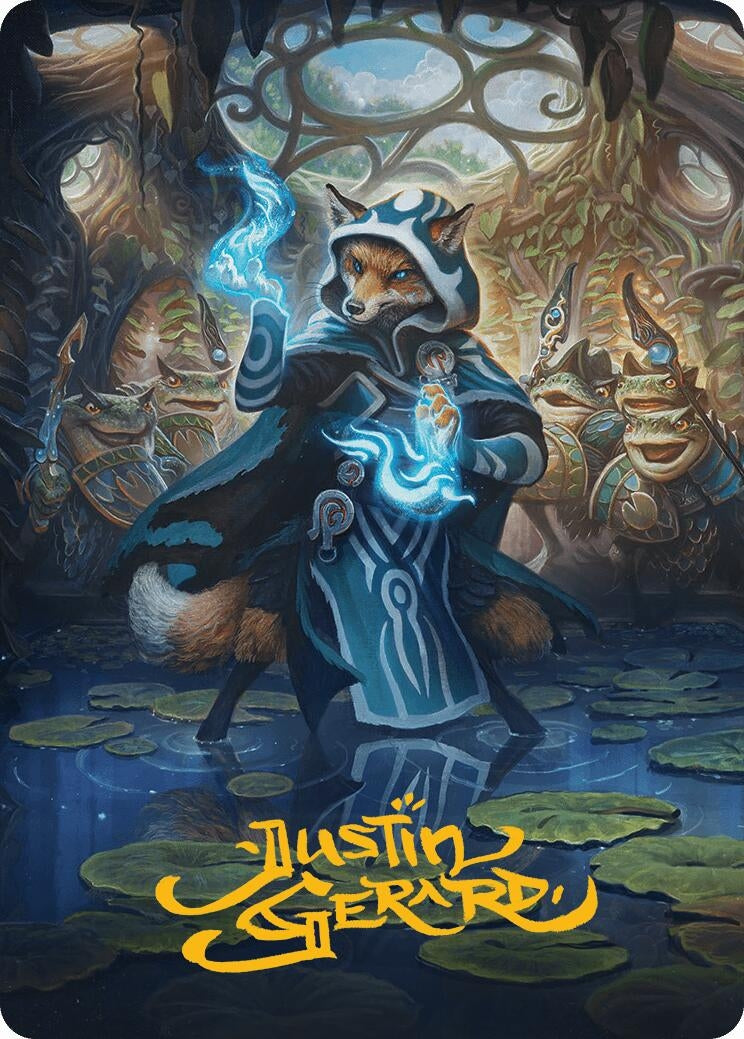Image for Jace, the Mind Sculptor Art Card (Gold-Stamped Signature) (49) [Bloomburrow] - Magic: The Gathering