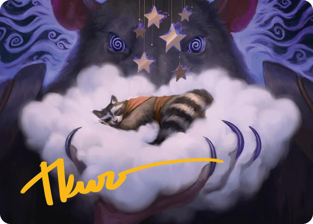Image for Kitnap Art Card (Gold-Stamped Signature) (7) [Bloomburrow] - Magic: The Gathering