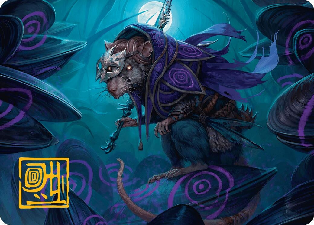 Image for Nightwhorl Hermit Art Card (Gold-Stamped Signature) (10) [Bloomburrow] - Magic: The Gathering