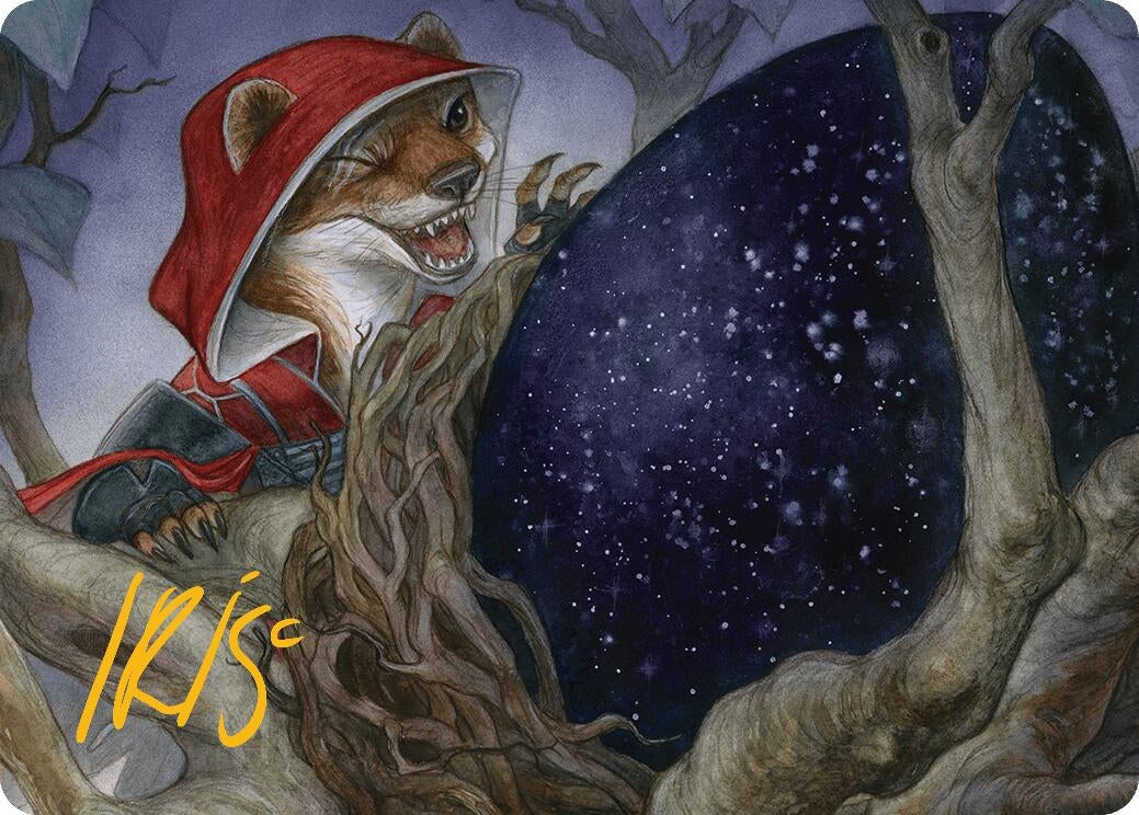Image for Cruelclaw's Heist Art Card (Gold-Stamped Signature) (46) [Bloomburrow] - Magic: The Gathering