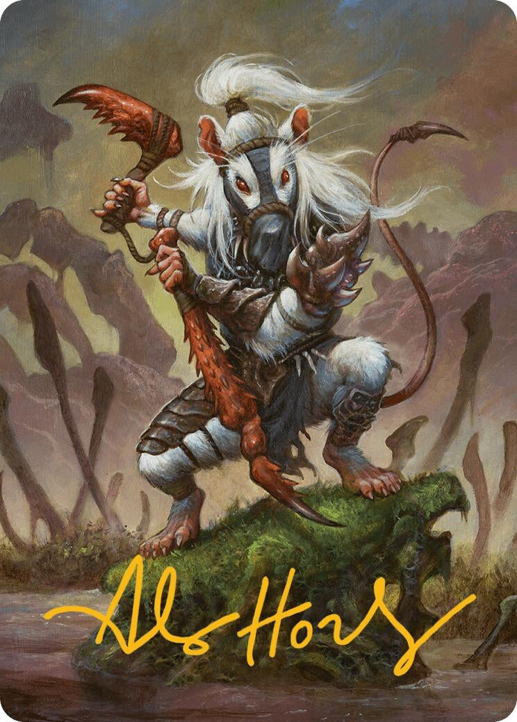 Image for Ink-Eyes, Servant of Oni Art Card (Gold-Stamped Signature) (50) [Bloomburrow] - Magic: The Gathering