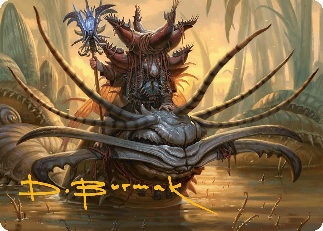 Image for Wick's Patrol Art Card (Gold-Stamped Signature) (18) [Bloomburrow] - Magic: The Gathering
