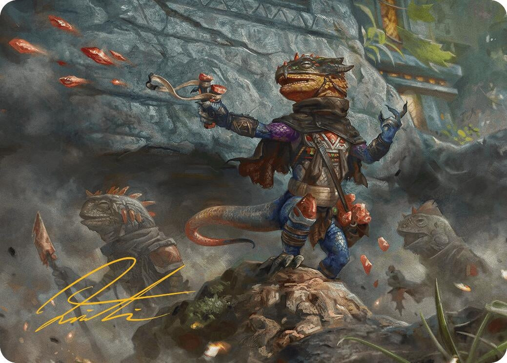 Image for Agate Instigator Art Card (Gold-Stamped Signature) (33) [Bloomburrow] - Magic: The Gathering