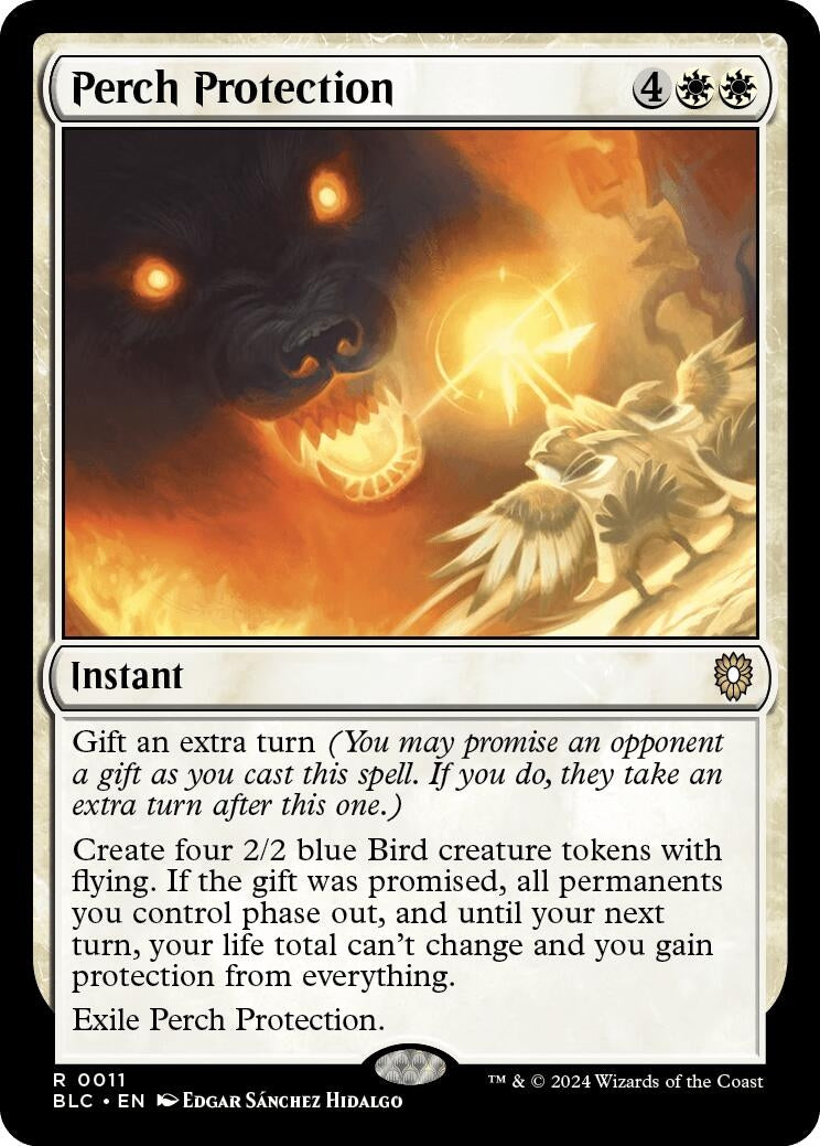 Image for Perch Protection (11) [Bloomburrow] - Magic: The Gathering