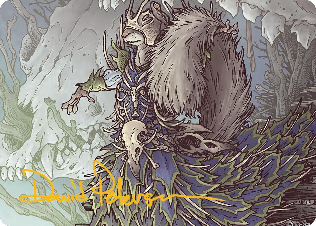 Image for Camellia, the Seedmiser Art Card (Gold-Stamped Signature) (47) [Bloomburrow] - Magic: The Gathering