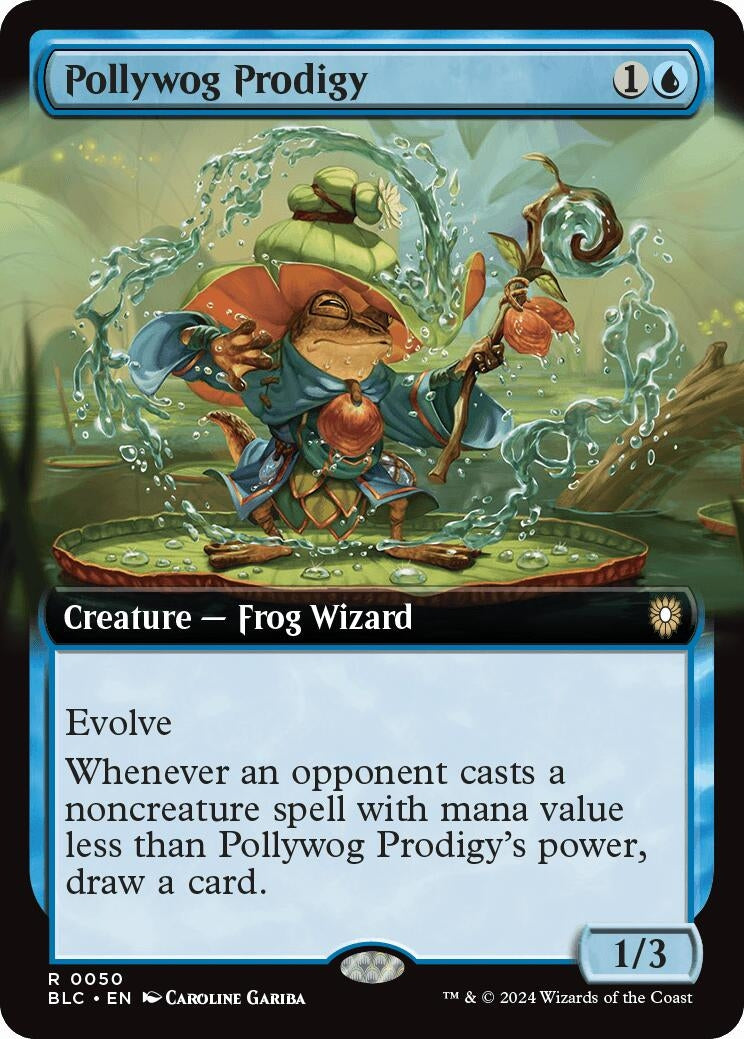 Image for Pollywog Prodigy (Extended Art) (50) [Bloomburrow] - Magic: The Gathering