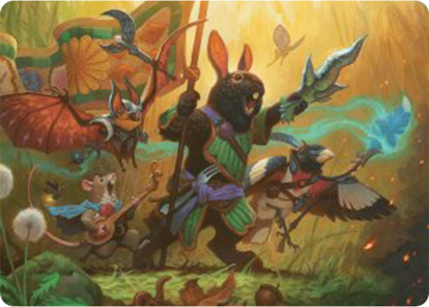 Image for Valley Questcaller Art Card (4) [Bloomburrow] - Magic: The Gathering