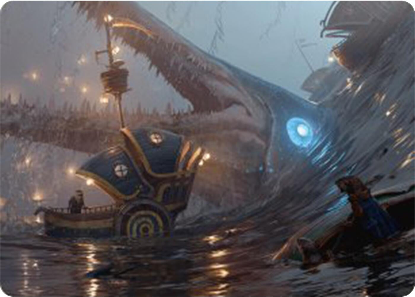 Image for Eluge, the Shoreless Sea Art Card (6) [Bloomburrow] - Magic: The Gathering