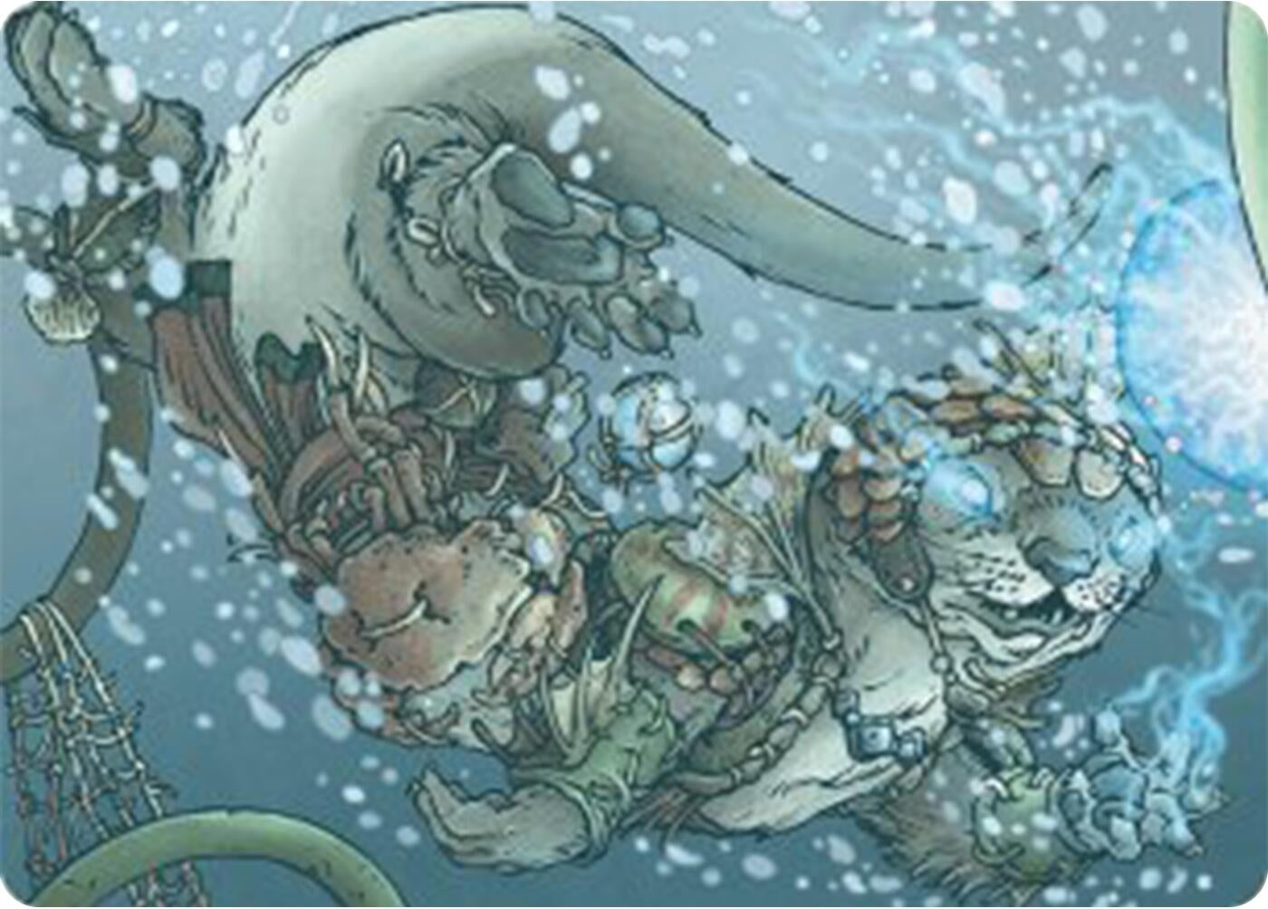 Image for Kitsa, Otterball Elite Art Card (42) [Bloomburrow] - Magic: The Gathering
