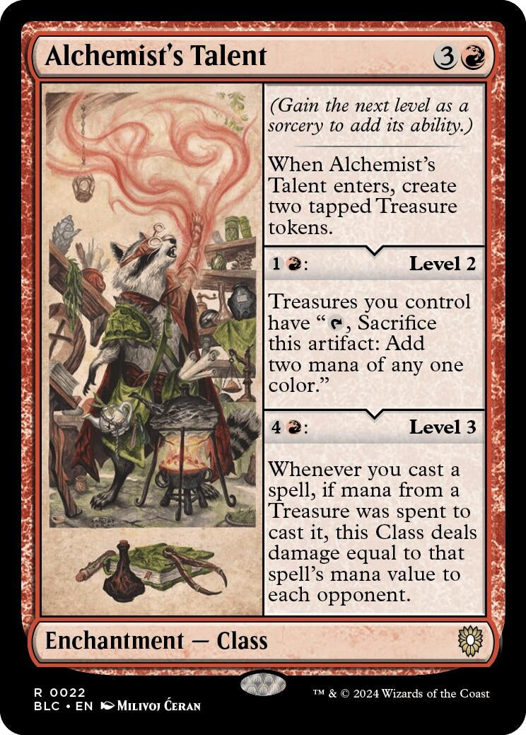 Image for Alchemist's Talent (22) [Bloomburrow] - Magic: The Gathering