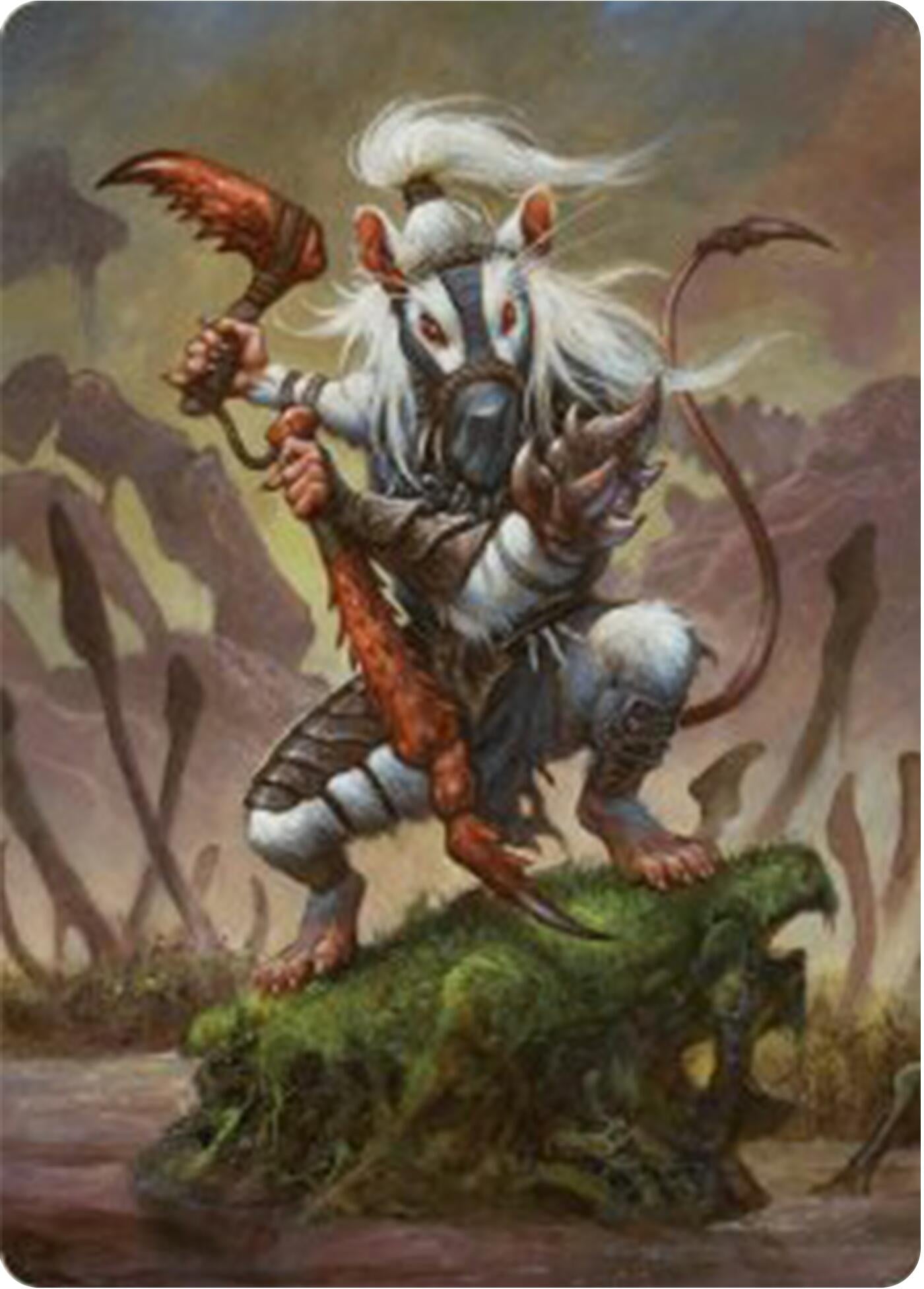Image for Ink-Eyes, Servant of Oni Art Card (50) [Bloomburrow] - Magic: The Gathering