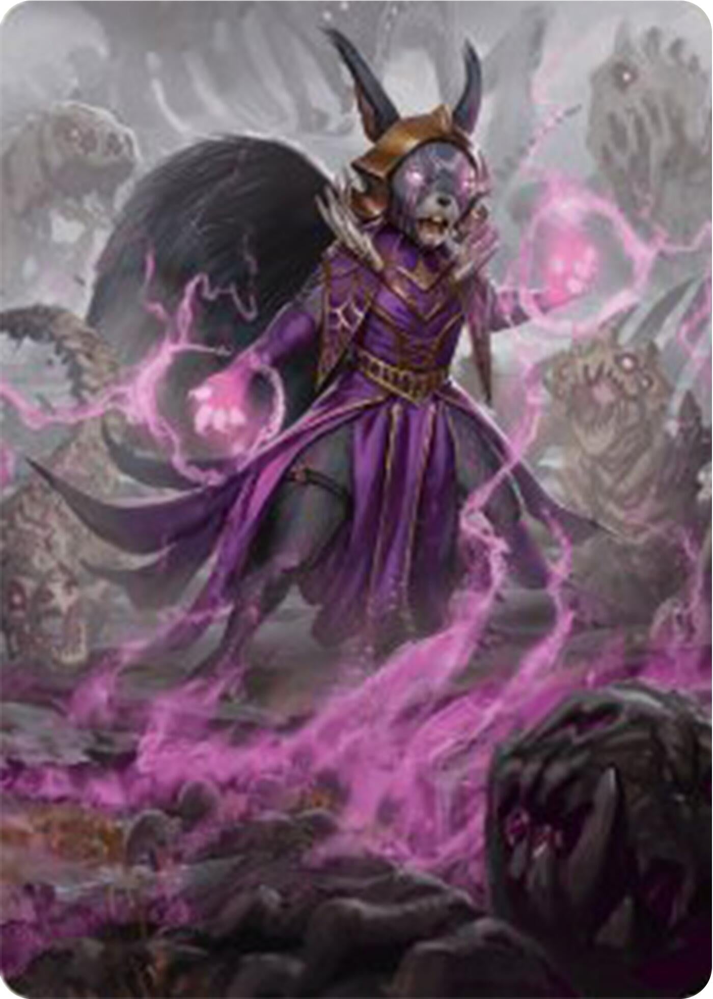 Image for Liliana of the Dark Realms Art Card (51) [Bloomburrow] - Magic: The Gathering