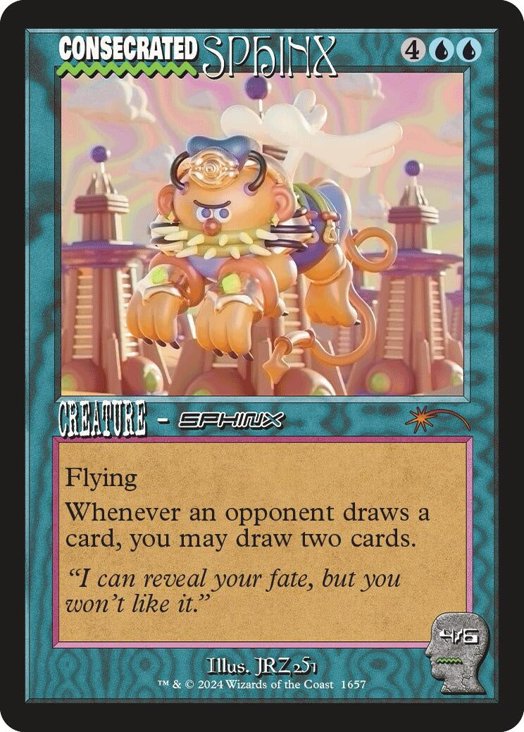 Image for Consecrated Sphinx (1657) (1657) [Secret Lair Drop Series] - Magic: The Gathering