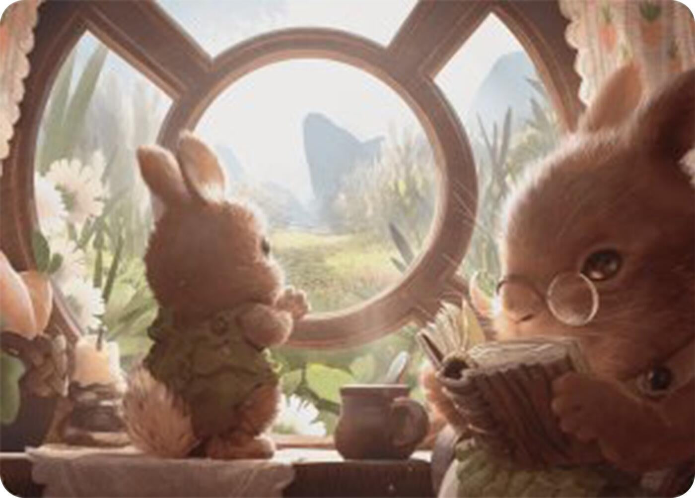 Image for Farseek Art Card (35) [Bloomburrow] - Magic: The Gathering