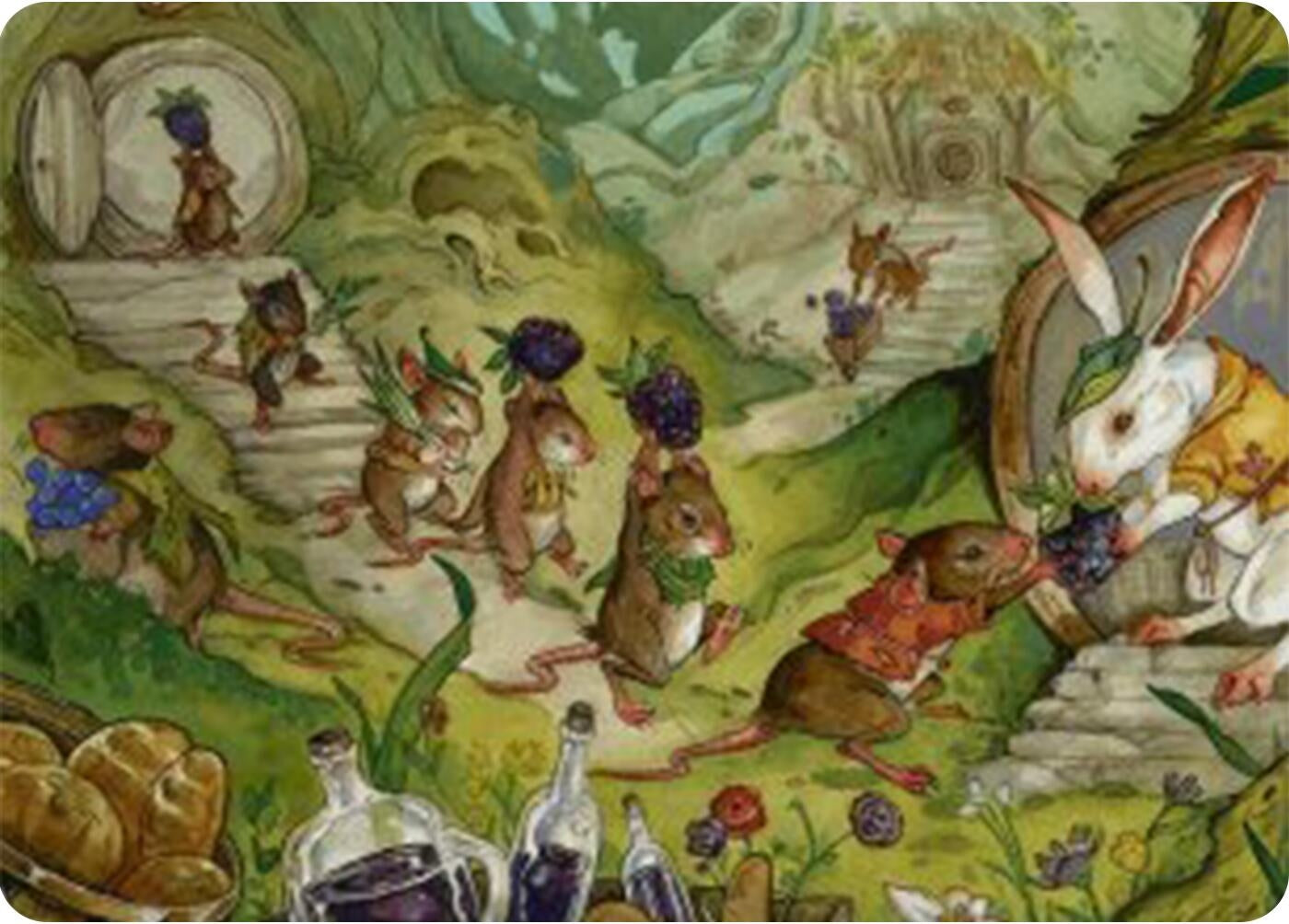 Image for For the Common Good Art Card (43/54) (43) [Bloomburrow] - Magic: The Gathering