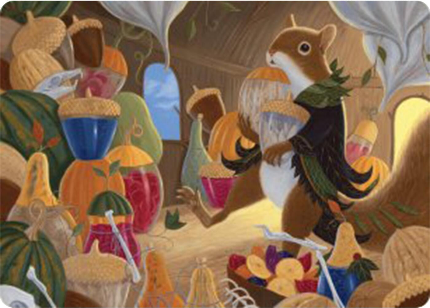 Image for Stocking the Pantry Art Card (24) [Bloomburrow] - Magic: The Gathering