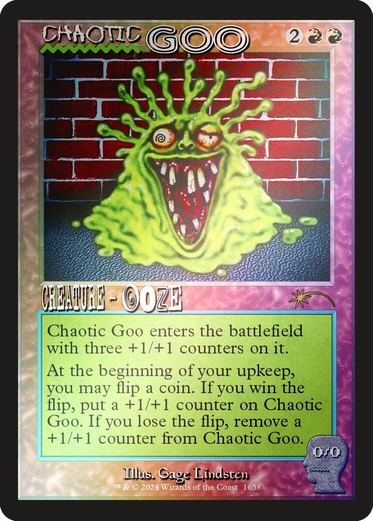 Image for Chaotic Goo (Rainbow Foil) (1658) [Secret Lair Drop Series] - Magic: The Gathering