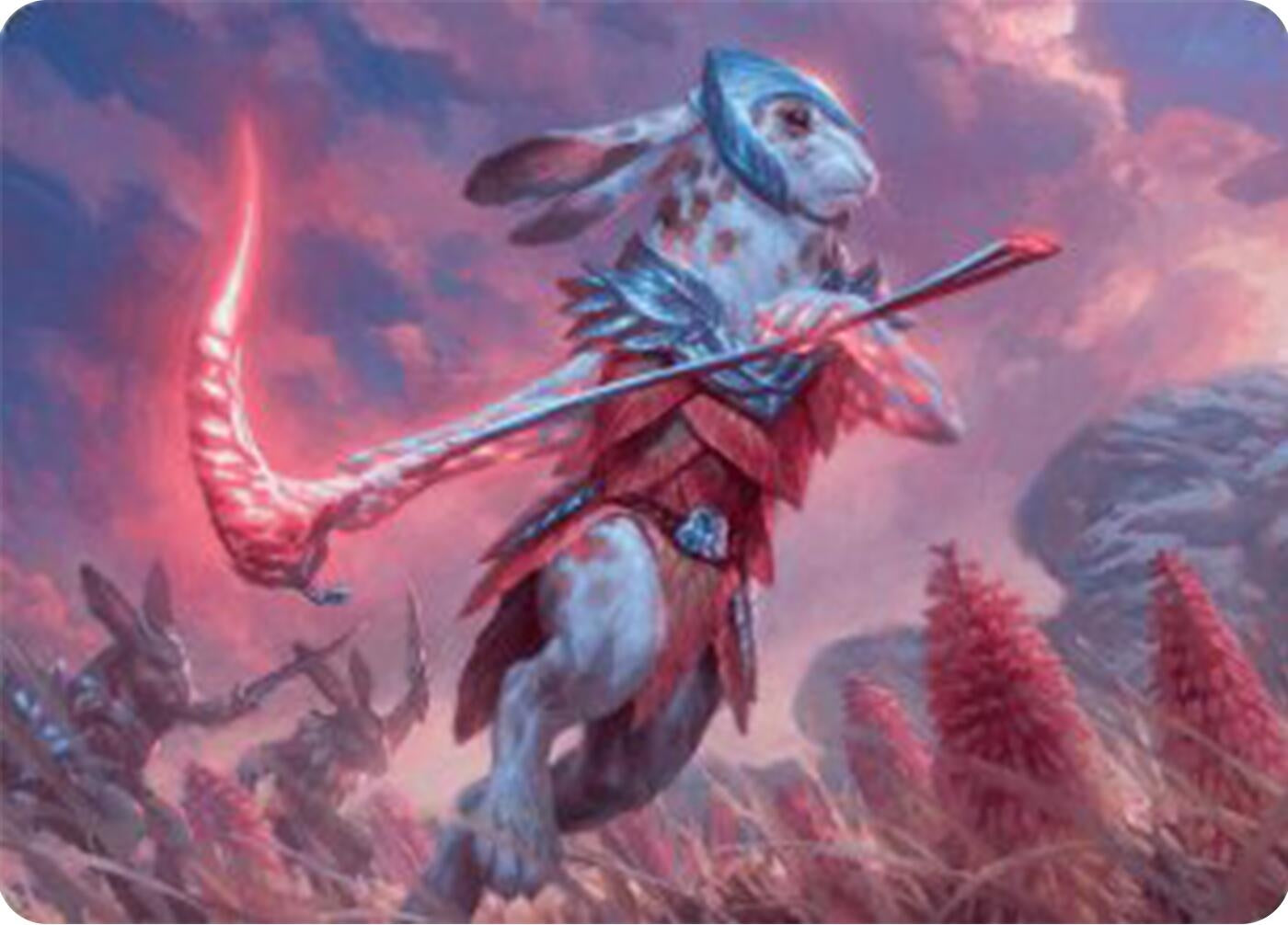 Image for Baylen, the Haymaker Art Card (25) [Bloomburrow] - Magic: The Gathering