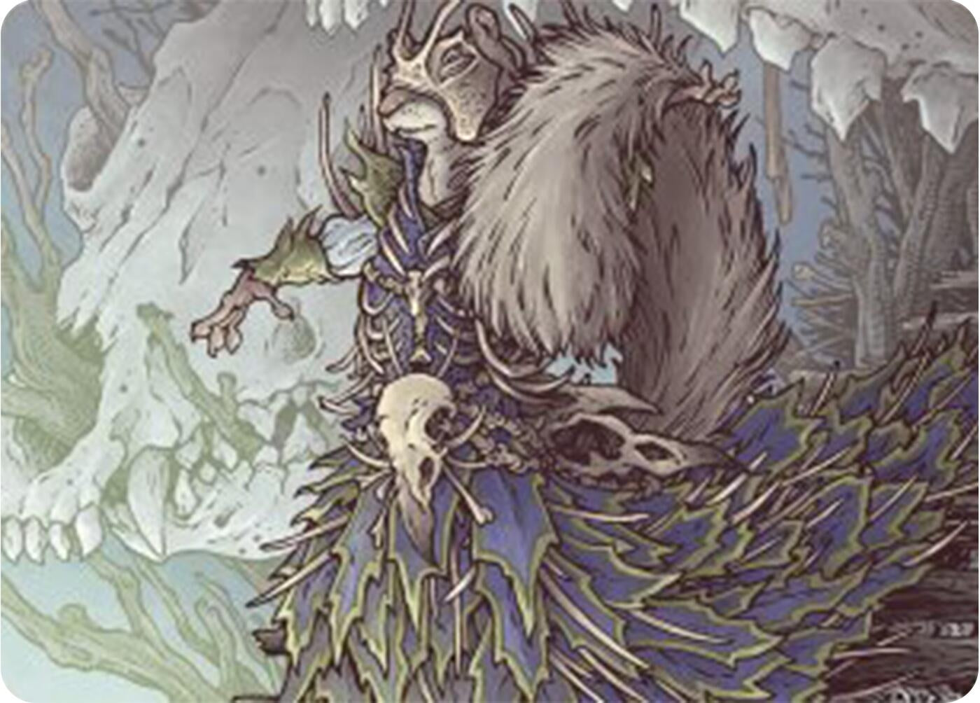 Image for Camellia, the Seedmiser Art Card (47) [Bloomburrow] - Magic: The Gathering
