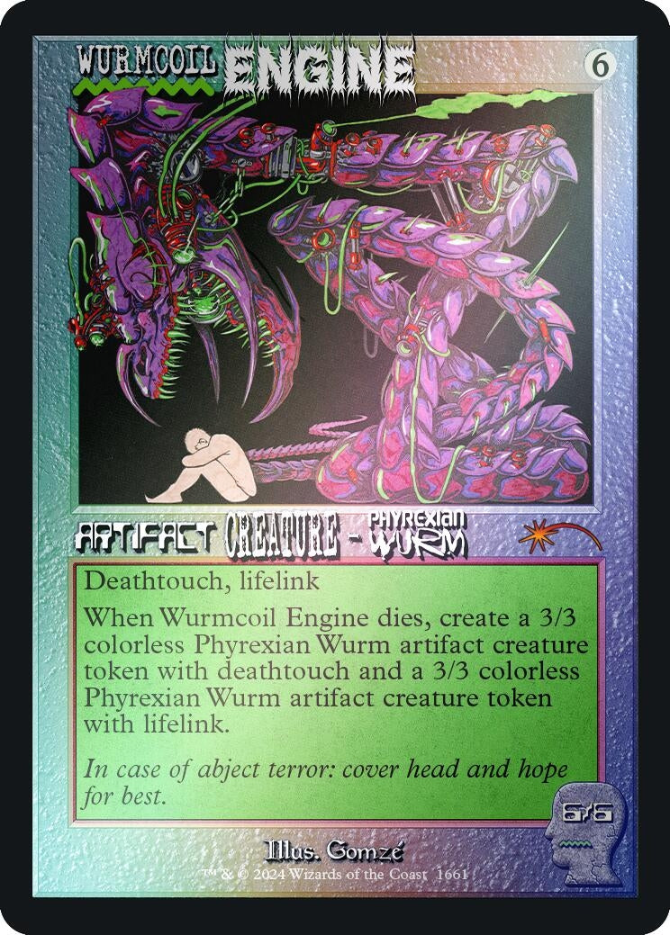 Image for Wurmcoil Engine (Rainbow Foil) (1661) [Secret Lair Drop Series] - Magic: The Gathering