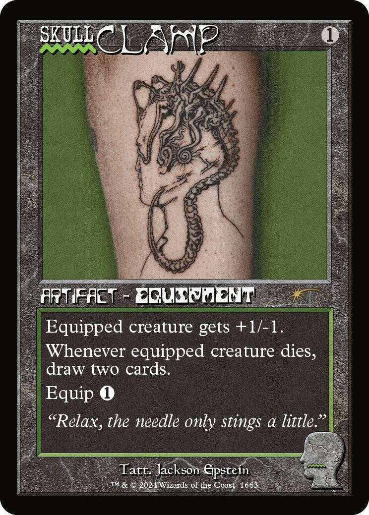 Image for Skullclamp (1663) [Secret Lair Drop Series] - Magic: The Gathering