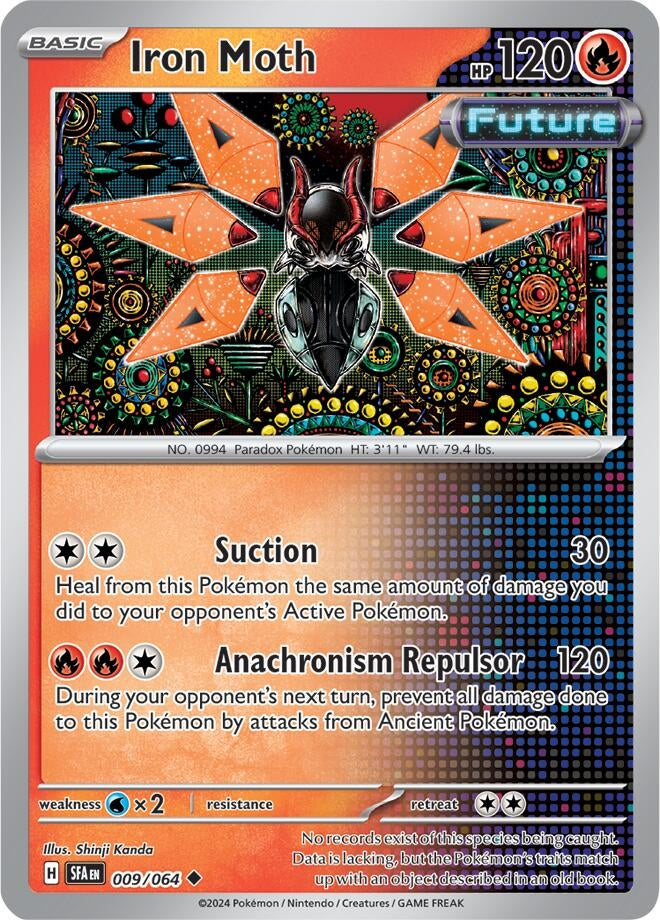 Image for Iron Moth (009/064) [SV: Shrouded Fable] - Pokemon