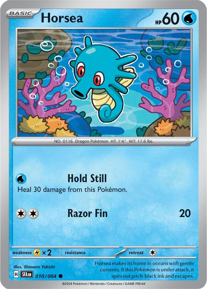 Image for Horsea (010/064) [SV: Shrouded Fable] - Pokemon