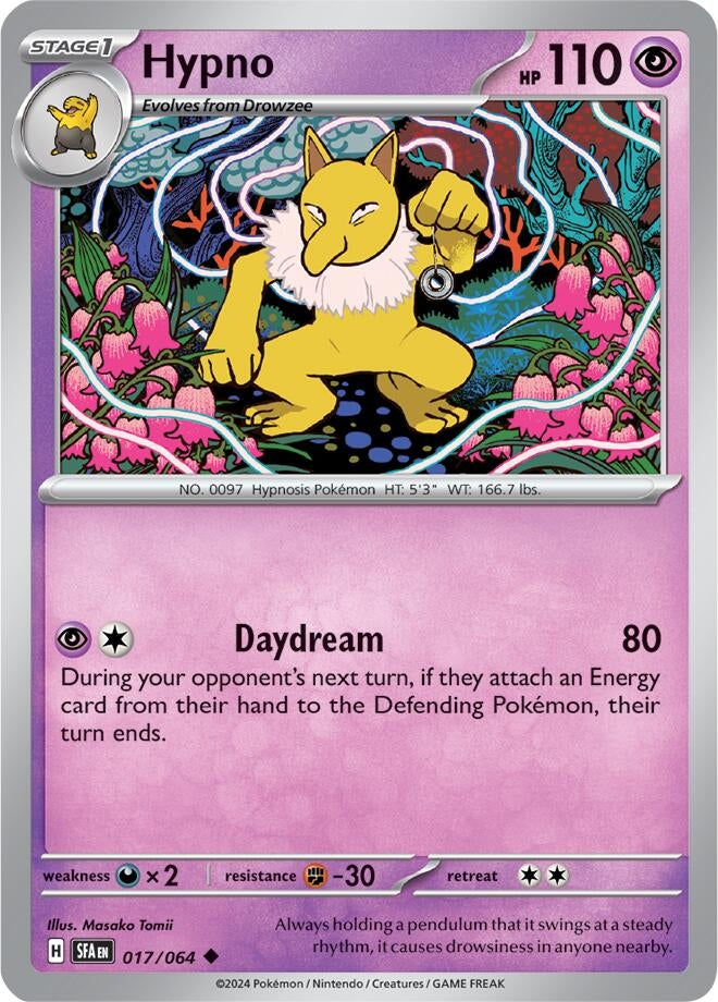 Image for Hypno (017/064) [SV: Shrouded Fable] - Pokemon