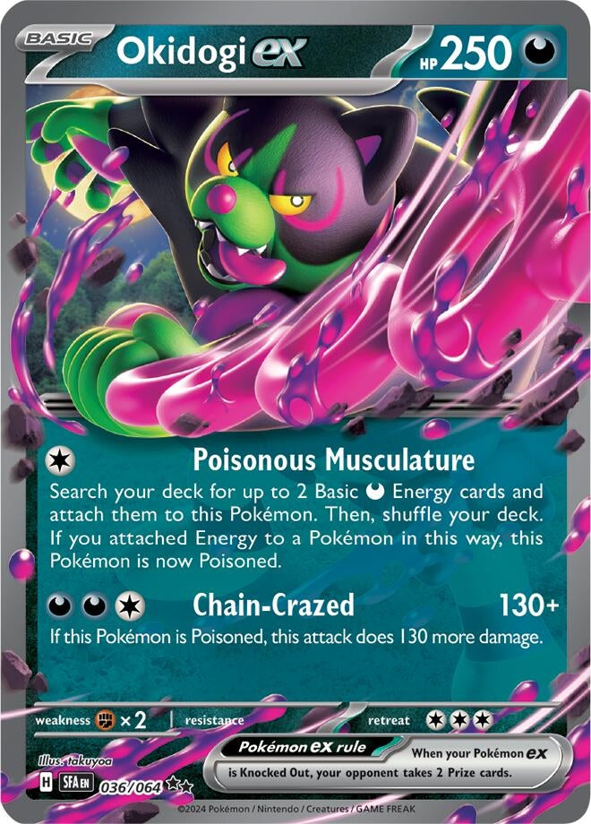 Image for Okidogi ex (036/064) [SV: Shrouded Fable] - Pokemon