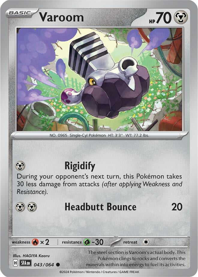 Image for Varoom (043/064) [SV: Shrouded Fable] - Pokemon