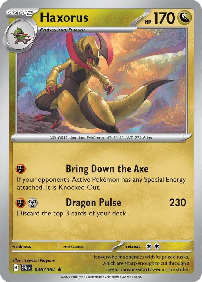 Image for Haxorus (046/064) [SV: Shrouded Fable] - Pokemon