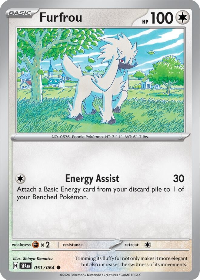 Furfrou (051/064) [SV: Shrouded Fable]