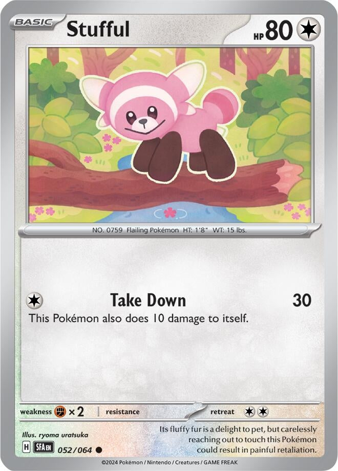 Image for Stufful (052/064) [SV: Shrouded Fable] - Pokemon