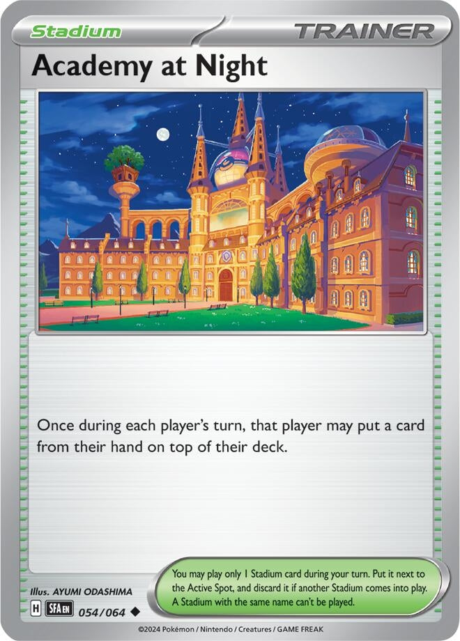 Image for Academy at Night (054/064) [SV: Shrouded Fable] - Pokemon