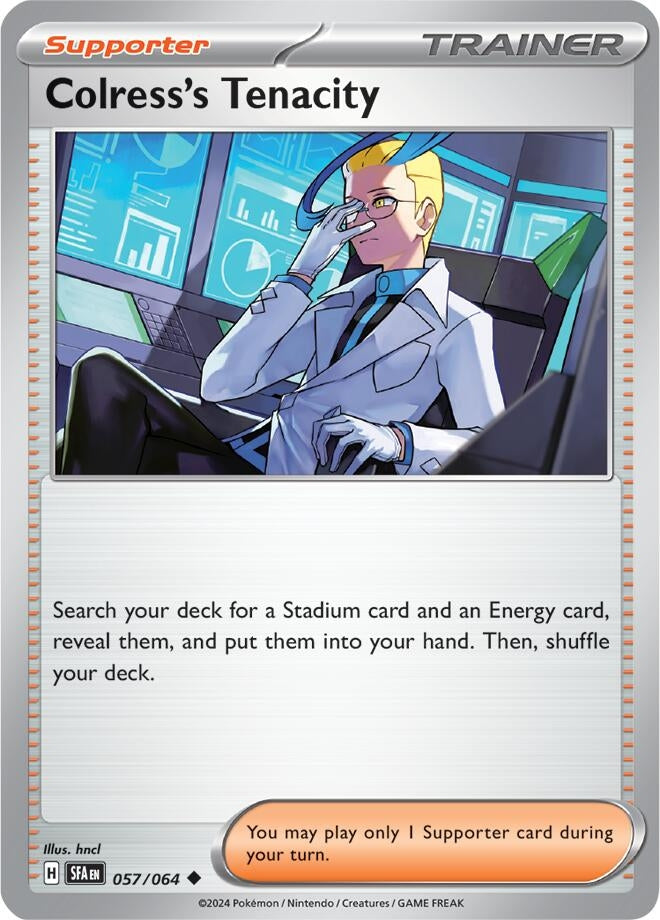 Image for Colress's Tenacity (057/064) [SV: Shrouded Fable] - Pokemon