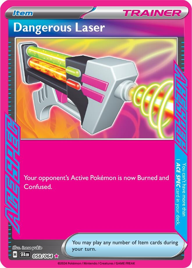 Image for Dangerous Laser (058/064) [SV: Shrouded Fable] - Pokemon