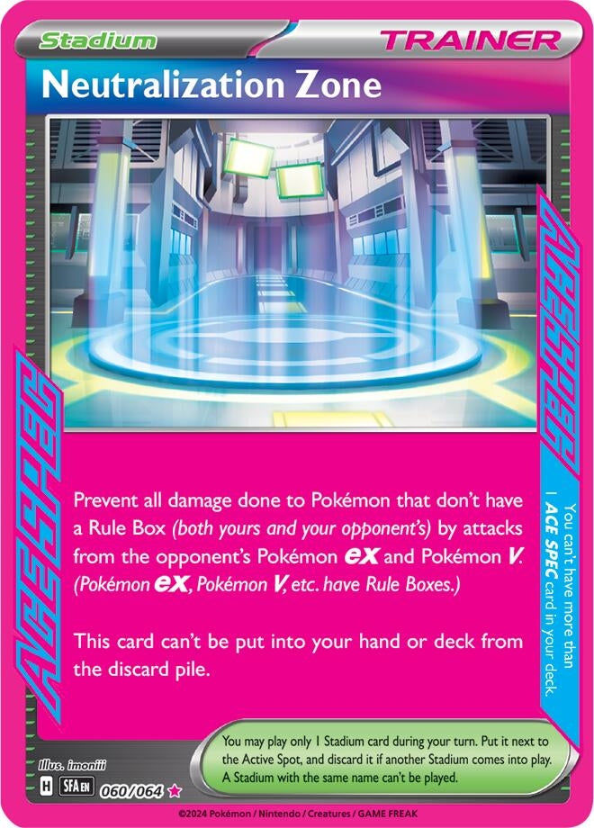 Image for Neutralization Zone (060/064) [SV: Shrouded Fable] - Pokemon