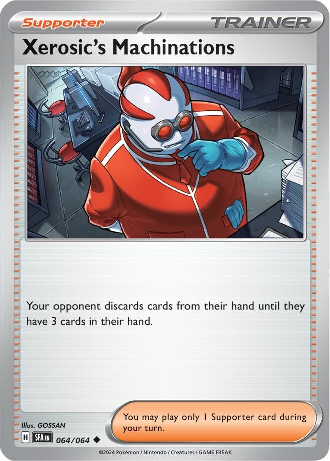 Image for Xerosic's Machinations (064/064) [SV: Shrouded Fable] - Pokemon