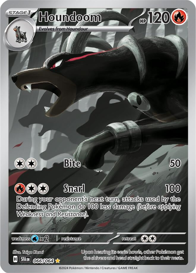 Image for Houndoom (066/064) [SV: Shrouded Fable] - Pokemon